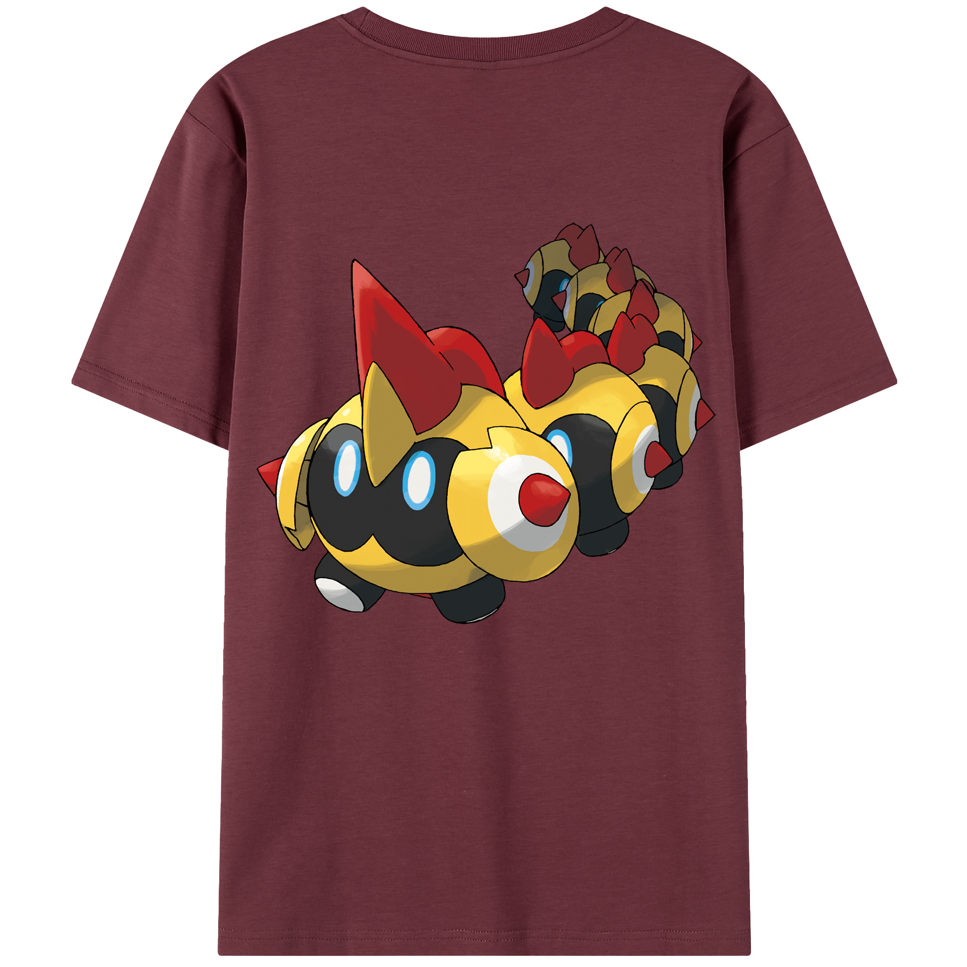 （画像用） ポケットモンスター Pokémon 綿100％半袖Tシャツ（背面プリント）